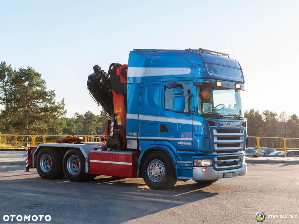 Scania R500 6x4 PALFINGER PK 44002 HDS Żuraw Siodło Kran - 10