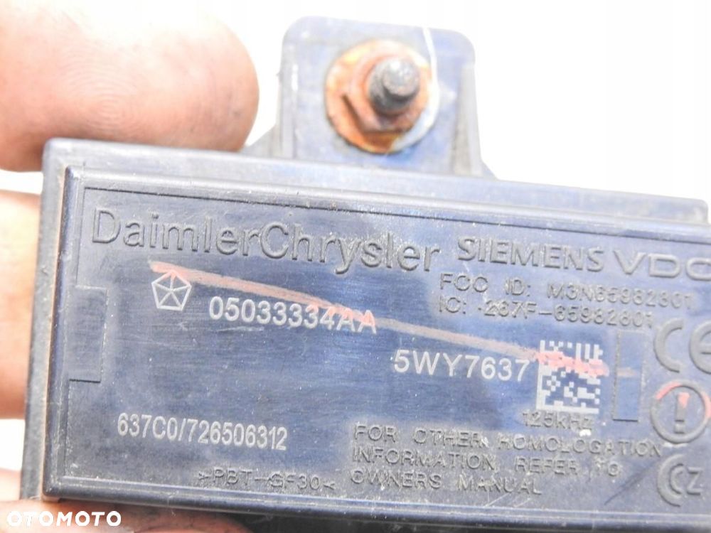 CZUJNIK CIŚNIENIA OPON DODGE CALIBER 05033334AA - 6