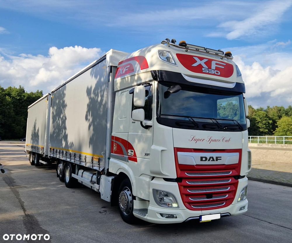 DAF XF 530 / ZESTAW TANDEM 120 M3 / PRZEJAZDOWY / 7,7 M + 7,7 M / 2021 R - 3
