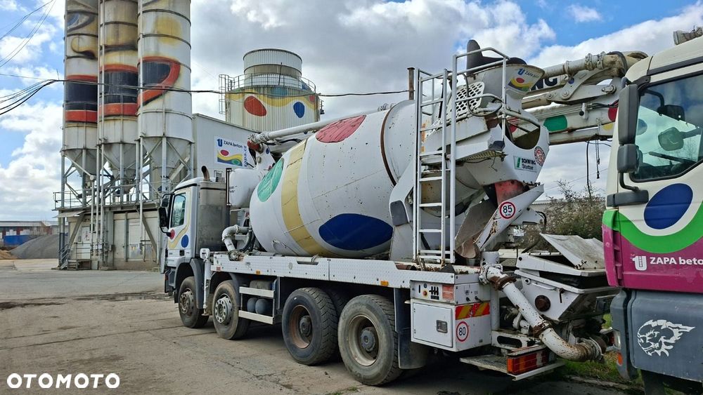 Versalift Actros 3241 B 8X4 + Schwing Fbp 24-125 - 7