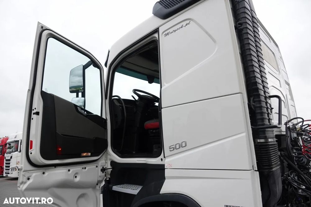 Volvo FH 500 / CABĂ JOSĂ / HIDRAULICĂ / CONTRACTUL DE SERVICE POSTĂ - 22