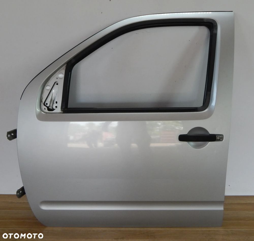 Drzwi przód przednie Nissan Pathfinder R51 Navara D40 05-12 KL0 srebrny Łuków części - 3