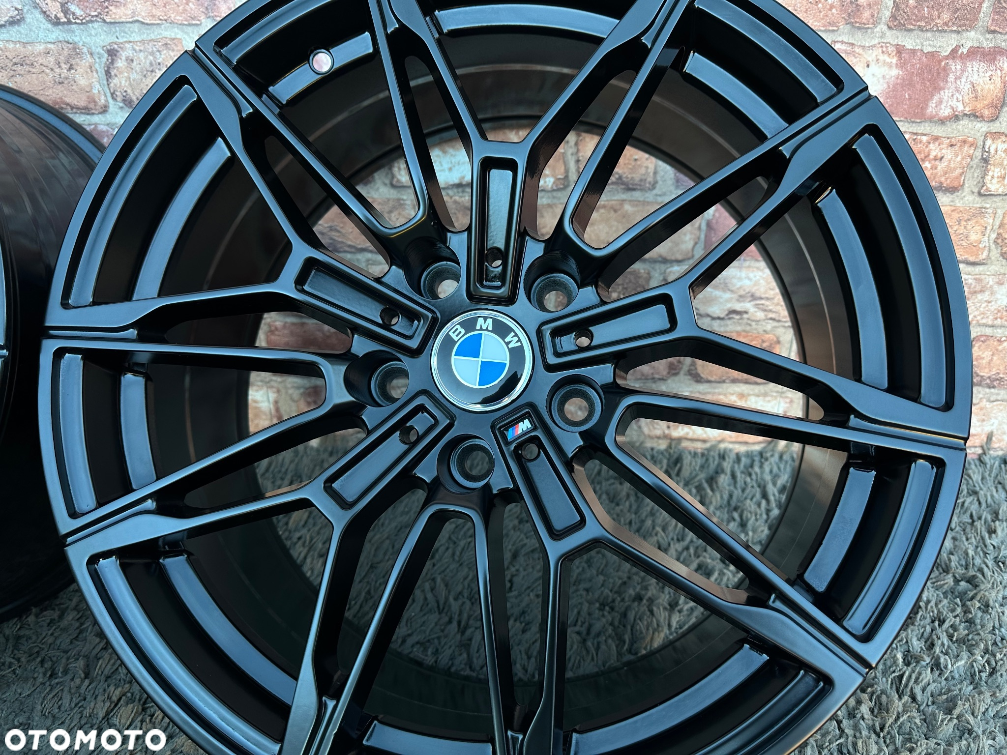 NOWE alufelgi M pakiet 5x112 18 felgi 8j ET35 BMW seria 3 G20 G22 G30 G31 F44 G22 G23 G32 F39 G60 G01 X1 F48 G42 X2 U06 Active Tourer Z4 G29 xDrive Styling 930 czarne Japan Racing Carbonado Rubin - 12