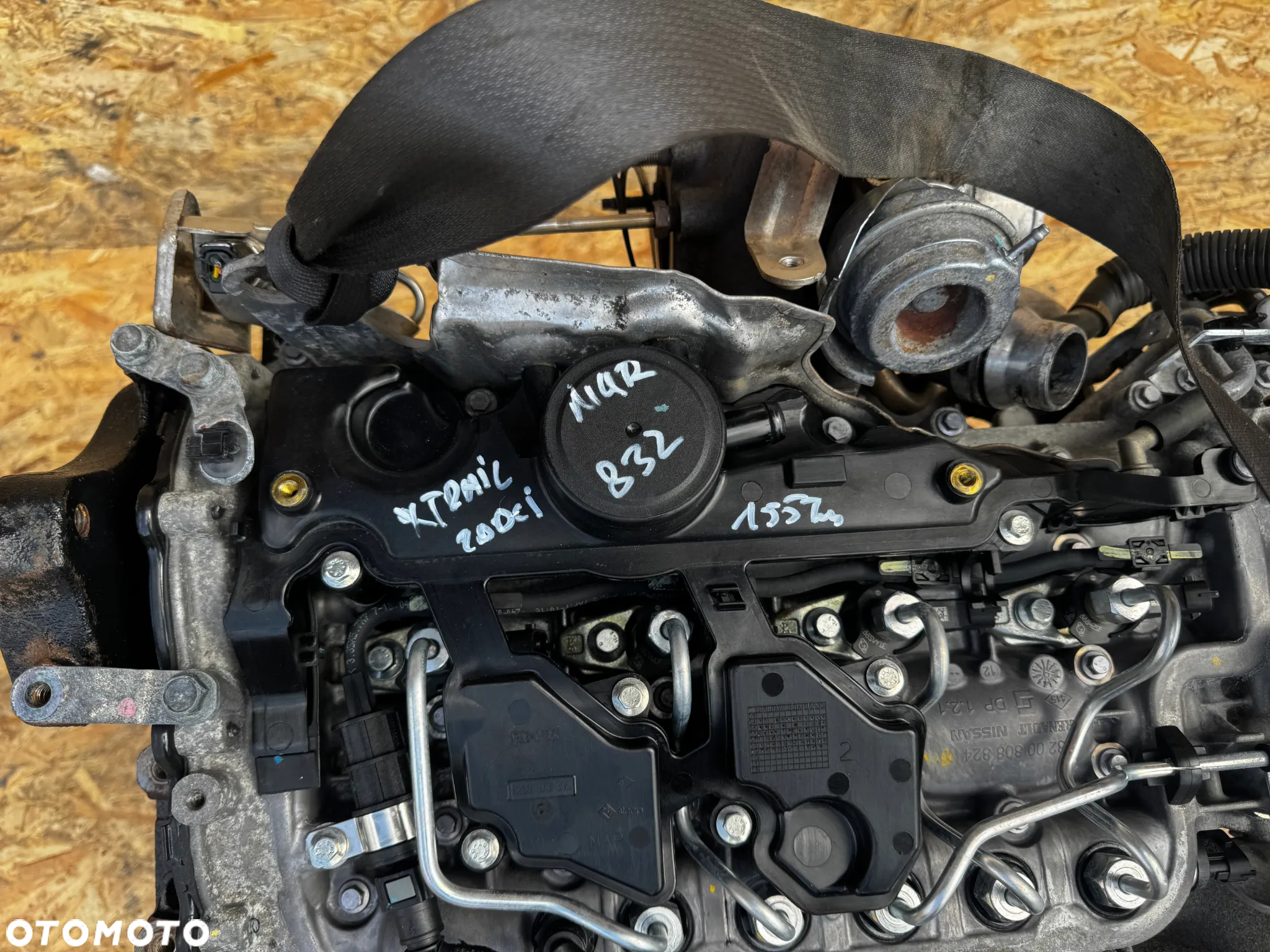 silnik m9r 832 m9r832 2.0 dci nissan x-trail kompletny 155 tys km - 2