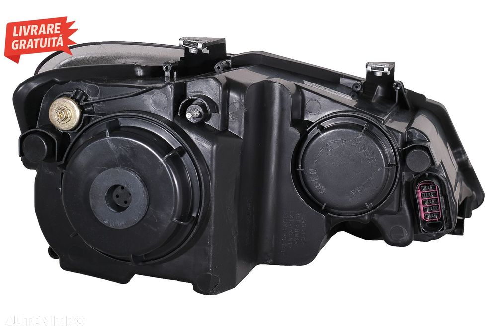 Faruri LED VW Polo MK5 6R 6C 61 (2011-2017) RHD Devil Eye Look- livrare gratuita - 10