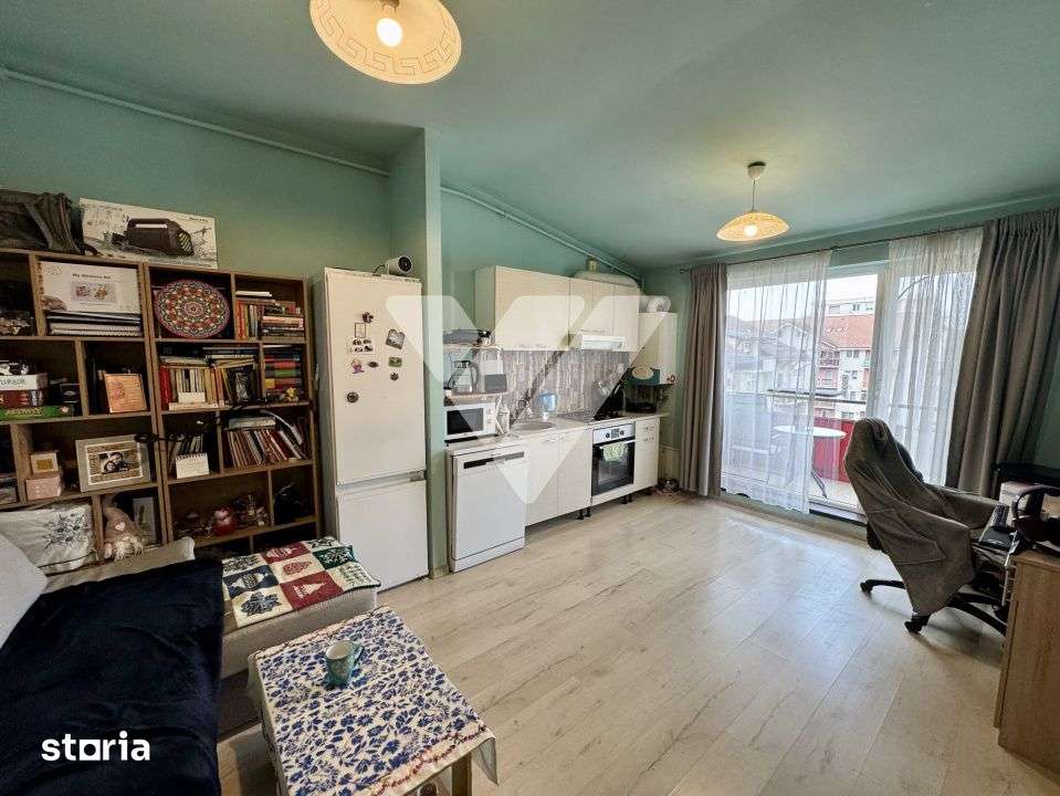 Apartament 2 camere mobilat, balcon de vanzare in Turnisor Sibiu — fotografia 1