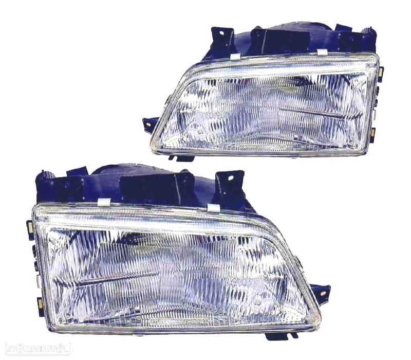FARÓIS OPTICAS PEUGEOT 405 87-96 - 1