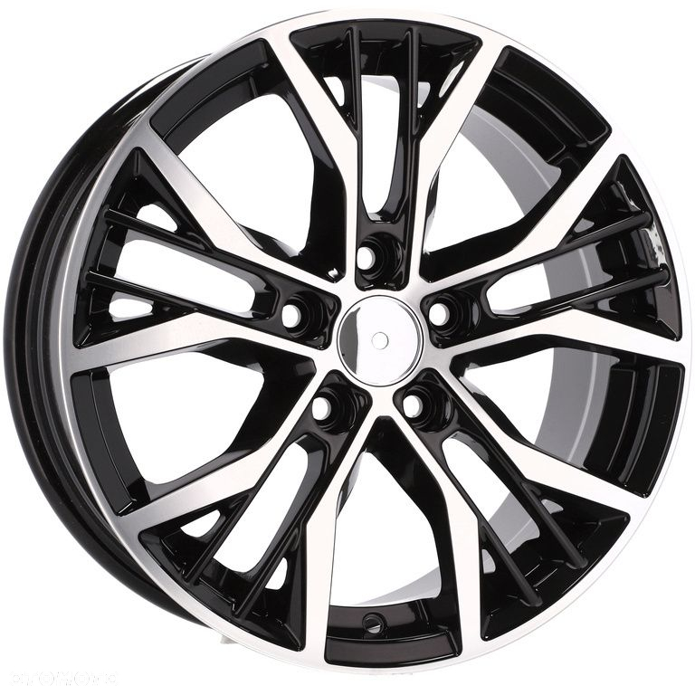 4x Felgi 16 m.in. do VW Passat CC Golf 5 6 7 V VI VII T-ROC - BK713 - 8