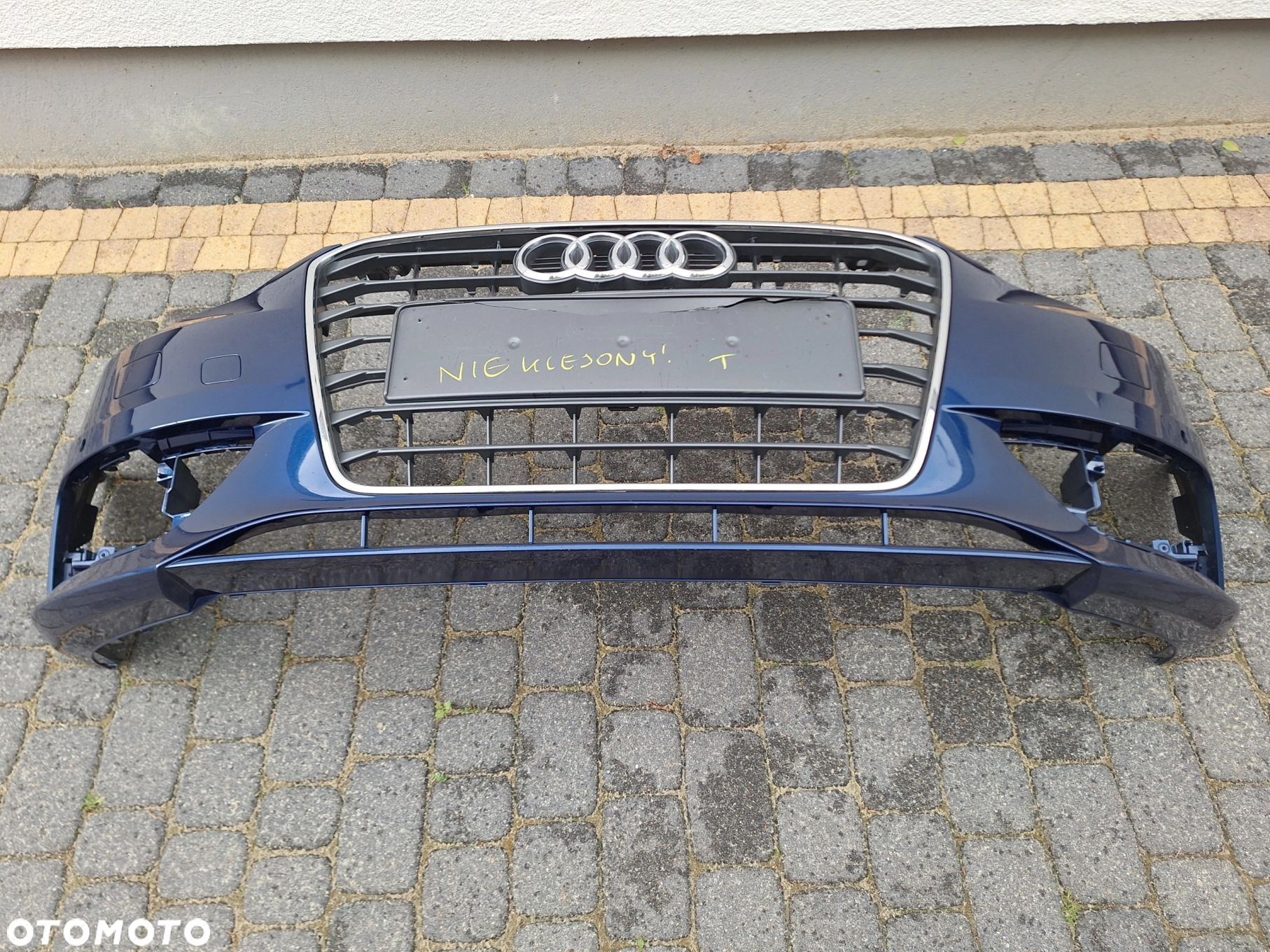 AUDI A3 12-16r 8V3 NIE KLEJONY! ZDERZAK PRZÓD PRZEDNI ORYG. 8V3807437DE WYSYŁKA 24H - 4