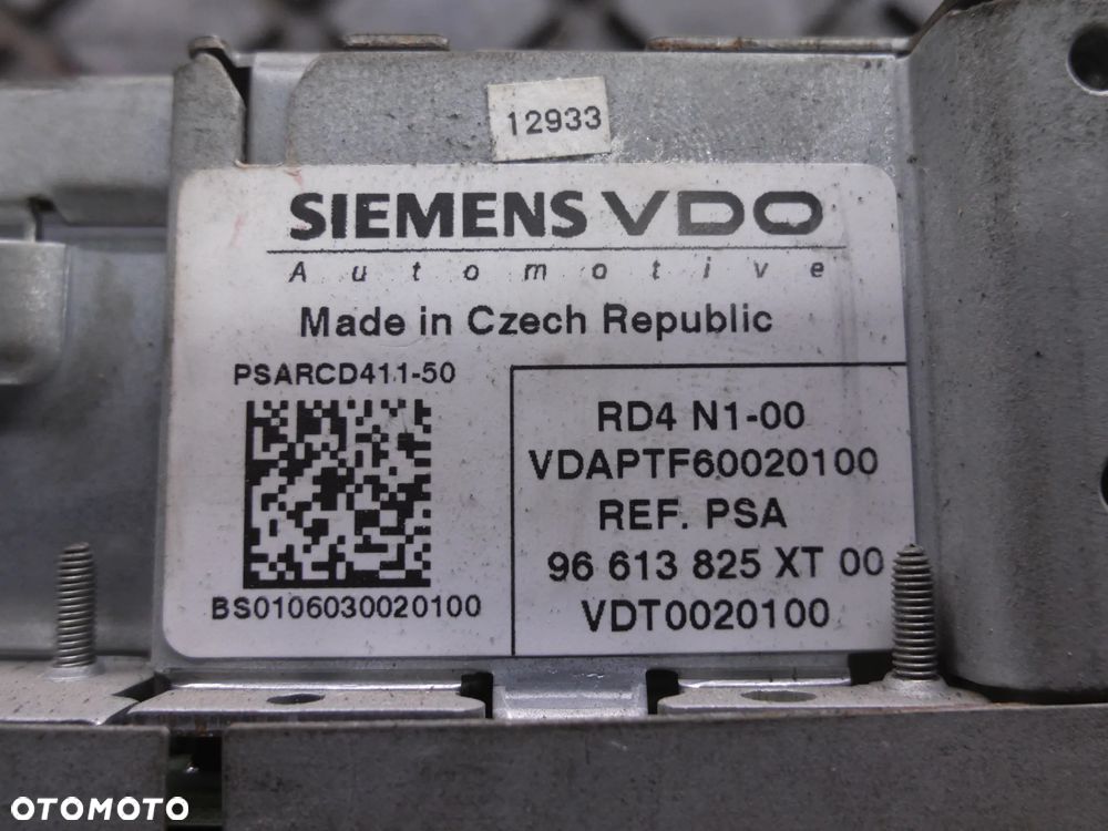 CITROEN C3 I LIFT RADIO FABRYCZNE 96613825XT - 5