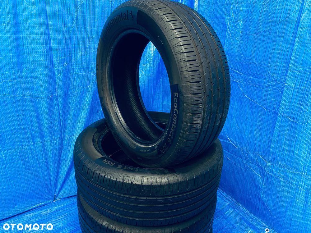 OPONA 18 OPONY LETNIE LATO KOMPLET OPON 4SZT CONTINENTAL ECOCONTACT 6 SSR 235/55R18 104T BIEŻNIK 5,2MM  ROCZNIK 2023 - 4