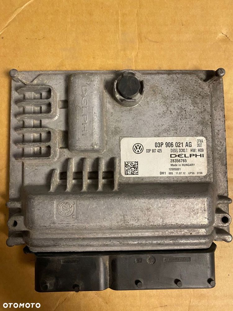 sterownik silnika 03p906021ag vw skoda seat - 1