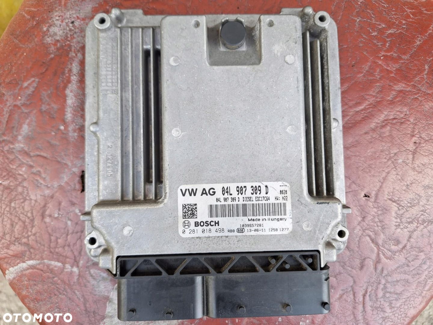 KOMPUTER STEROWNIK VW,SEAT,SKODA 2.0 TDI 04L907309D - 1