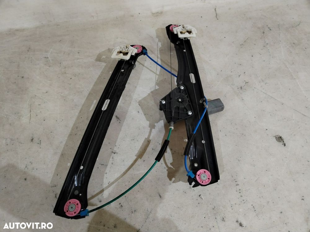 Macara geam usa dreapta fata, BMW X1, F48, 2015, 2016, 2017, 2018, 2019, 2020, 2021, 2022, cod origine OE 63137165861. - 1
