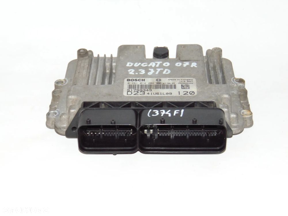 Sterownik silnika 0281014209 51799349 Fiat Ducato Boxer Jumper 2.3 JTD HDI - 6