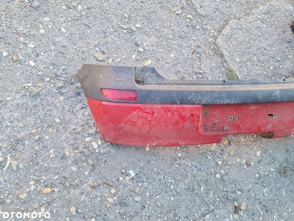 zderzak tylny opel corsa c czerwony - 2