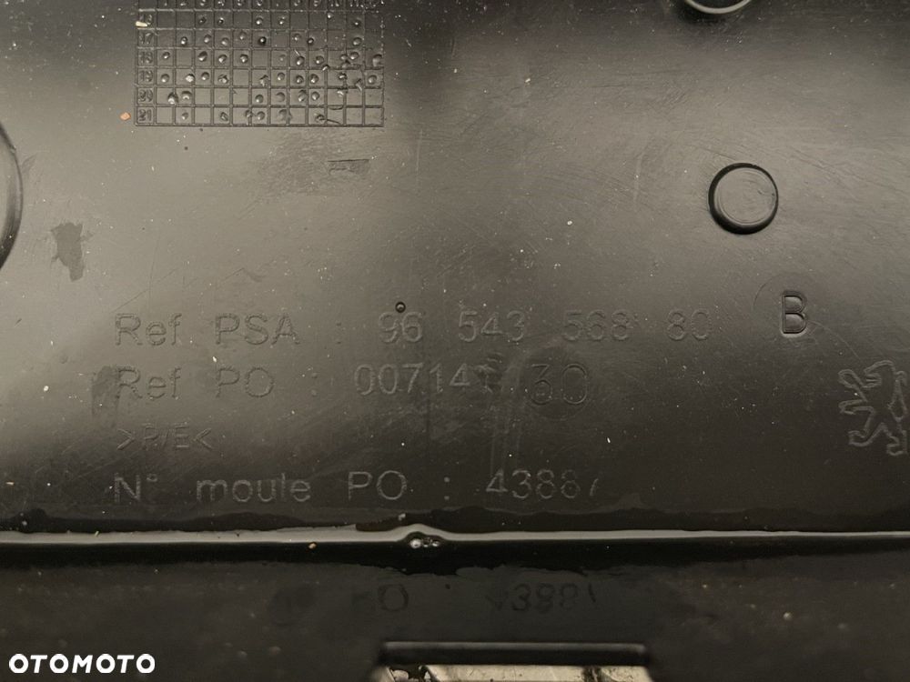 FABRYCZNIE NOWY ORYGINALNY ZDERZAK PRZEDNI PEUGEOT 207 SPORT 07-13 9654356880B - 8