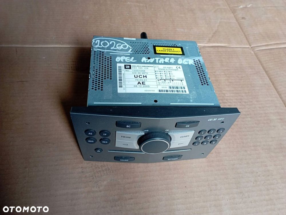 OPEL ANTARA RADIO CD RADIOODTWARZACZ 13251056 - 2