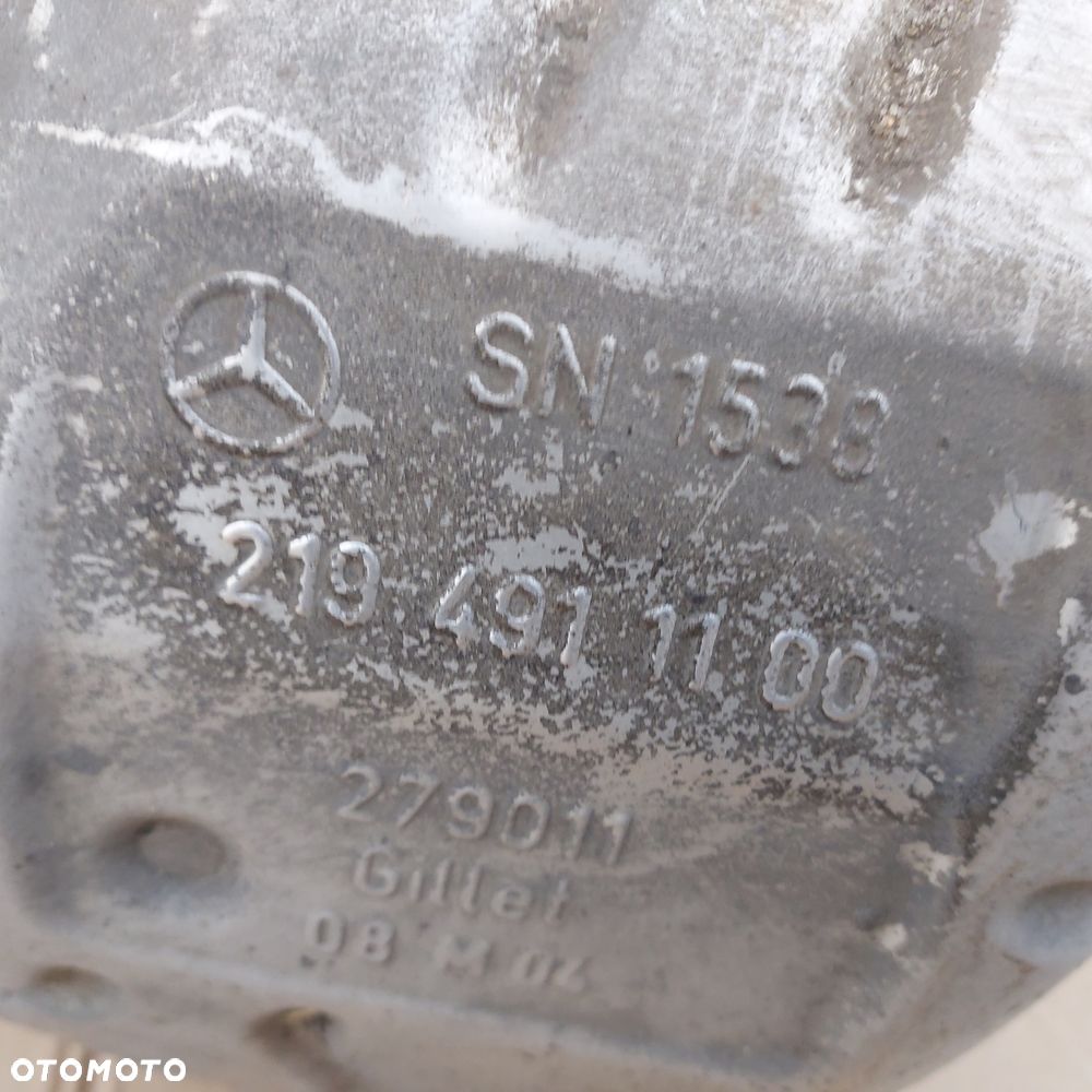 TLUMIK KONCOWY RURA WYDECHOWA WYDECH LEWY MERCEDES CLS W219 LIFT ORYGINAL DEMONTAZ 2194911100 - 6