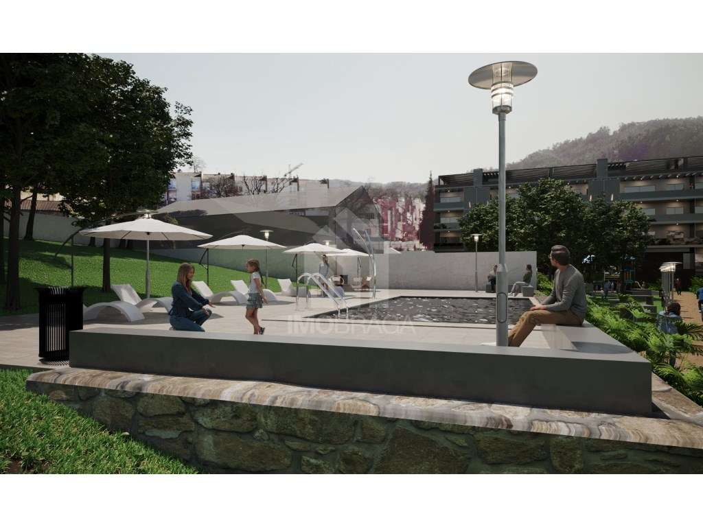 Venda Apartamento T3 Novo Condomínio Fechado em Celeirós, Braga - Grande imagem: 4/28