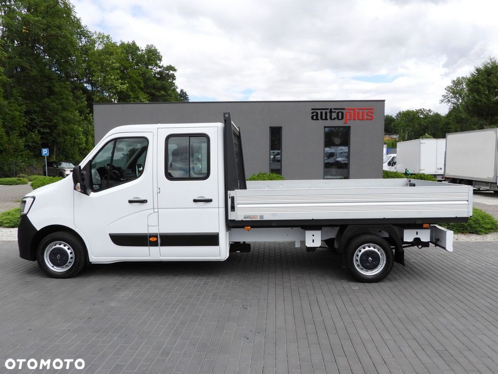Renault MASTER SKRZYNIA PODWÓJNA KABINA DOKA 7 MIEJSC LEDY KLIMATYZACJA  135KM - 9