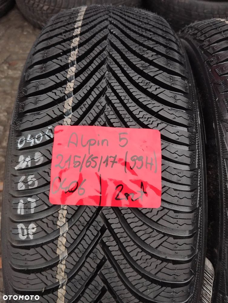 215 65 17 2SZT MICHELIN PILOT ALPIN 5 (98 V XL) - 2