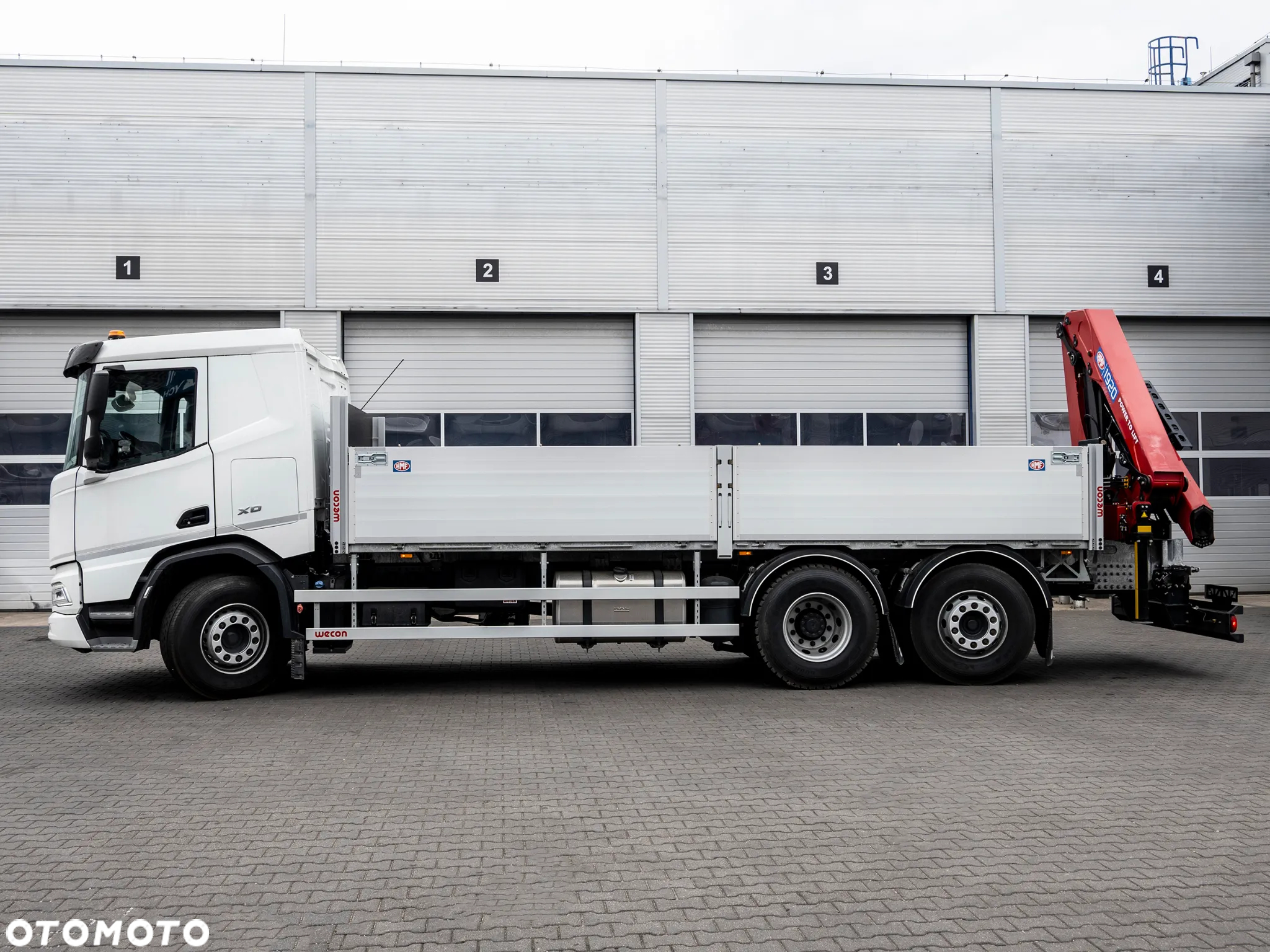 DAF XD 450 FAN 6X2 Zabudowa WESOB ŻURAW HMF - 7