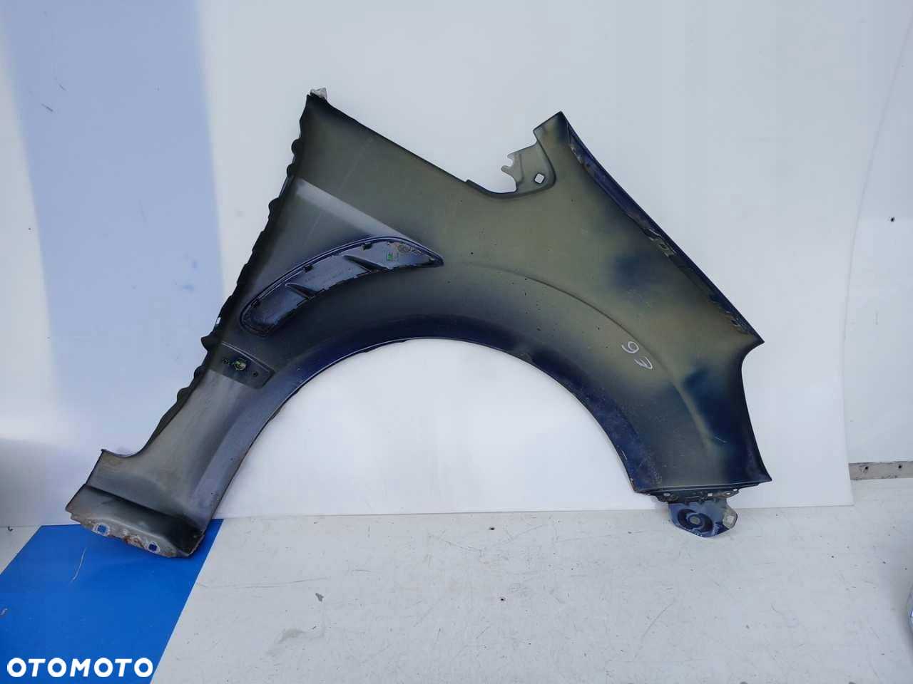 BŁOTNIK PRZEDNI LEWY FORD S-MAX MK1 GRANATOWY LEWY LAKIER E6 ZERO RDZY - 5