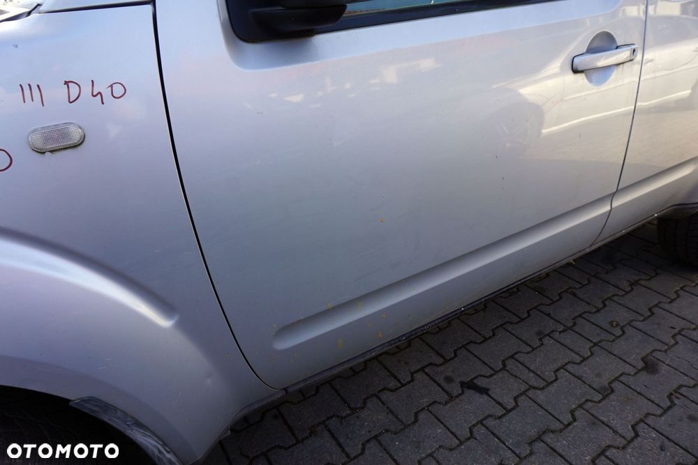 DRZWI PRZEDNIE LEWE PATHFINDER III R51 KL0  SREBRNY NISSAN 2005-2014 - 2