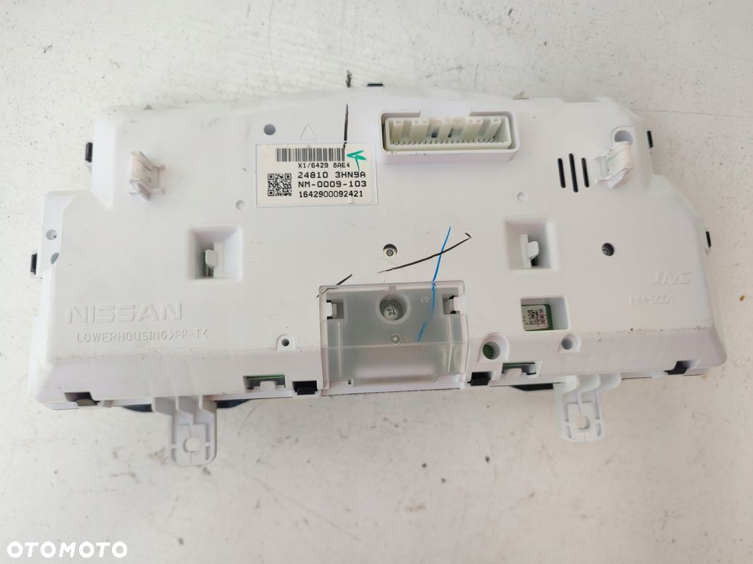 Licznik zegary NISSAN MICRA IV K13 LIFT 1.2 BENZYNA 248103HN9A 75TYS PRZEB - 4