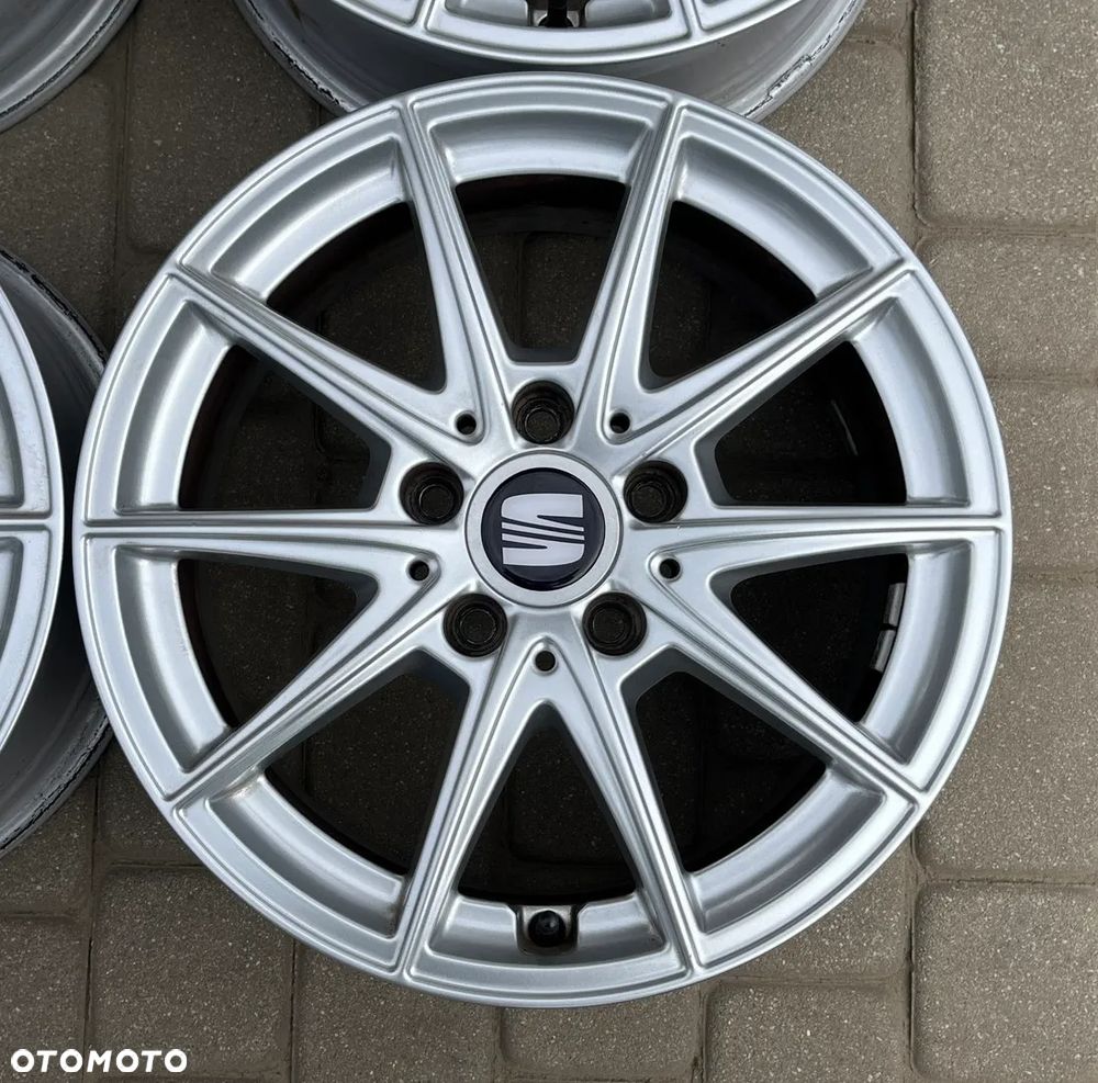 ALUFELGI 16 FELGI ALUMINIOWE ALUSY VW SKODA SEAT AUDI MERCEDES 5x112 ET44 6,5Jx16H2 R16 - 4