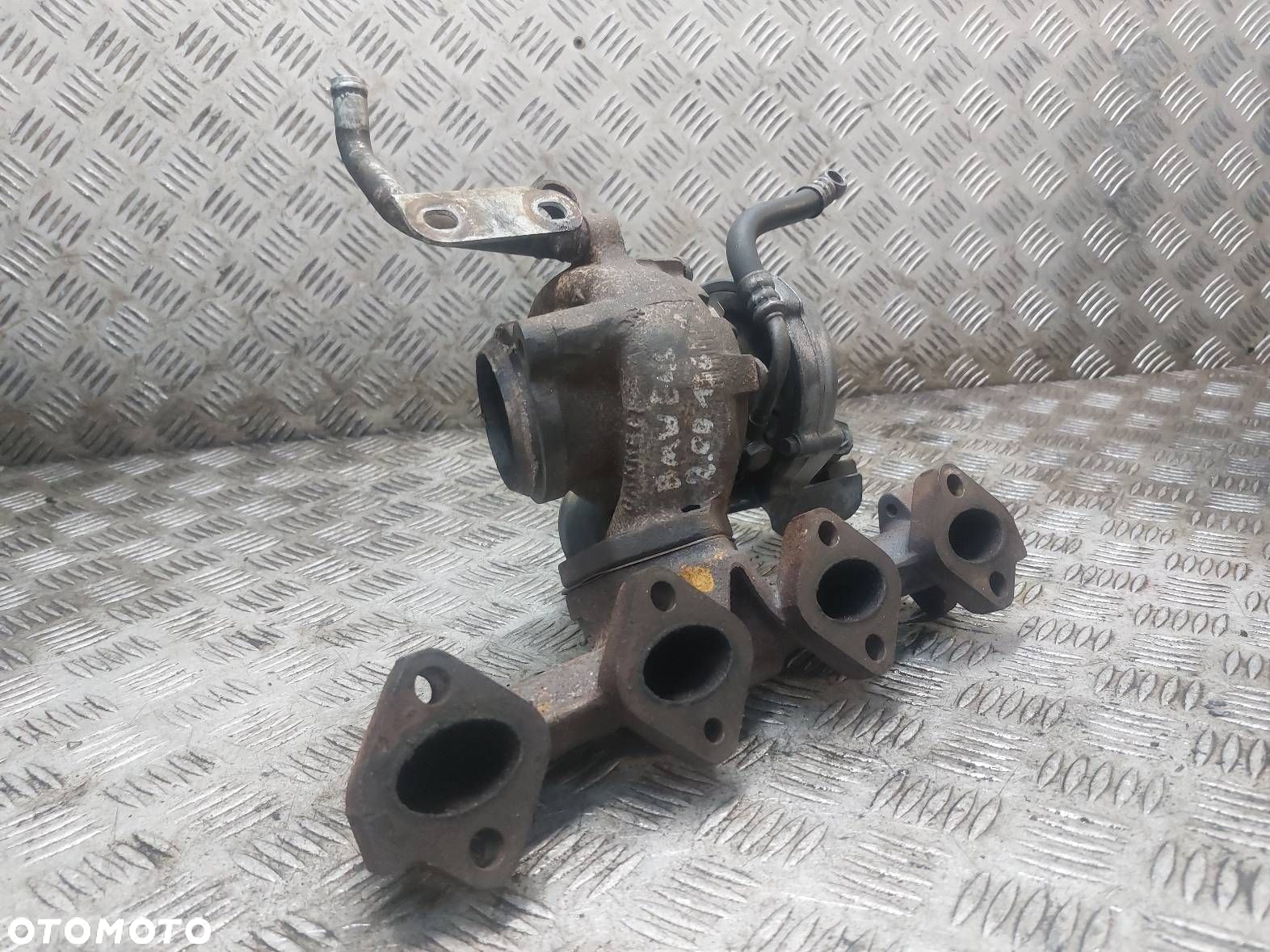 TURBOSPRĘŻARKA TURBINA USZKODZONA BMW E39 520D M47 - 2