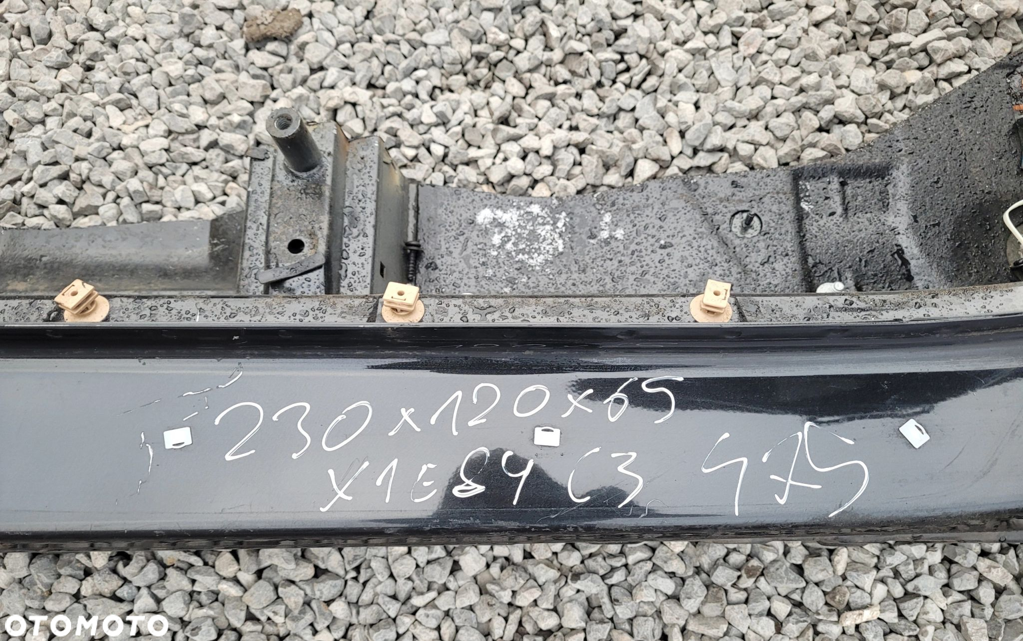 ĆWIARTKA PODŁUŻNICA PRÓG SŁUPEK KIELICH FARTUCH BMW X1 E84 475 BLACK SAPPHIRE - 4