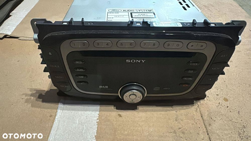 radio sony ford mondeo mk4 s-max mk1 lift - 1