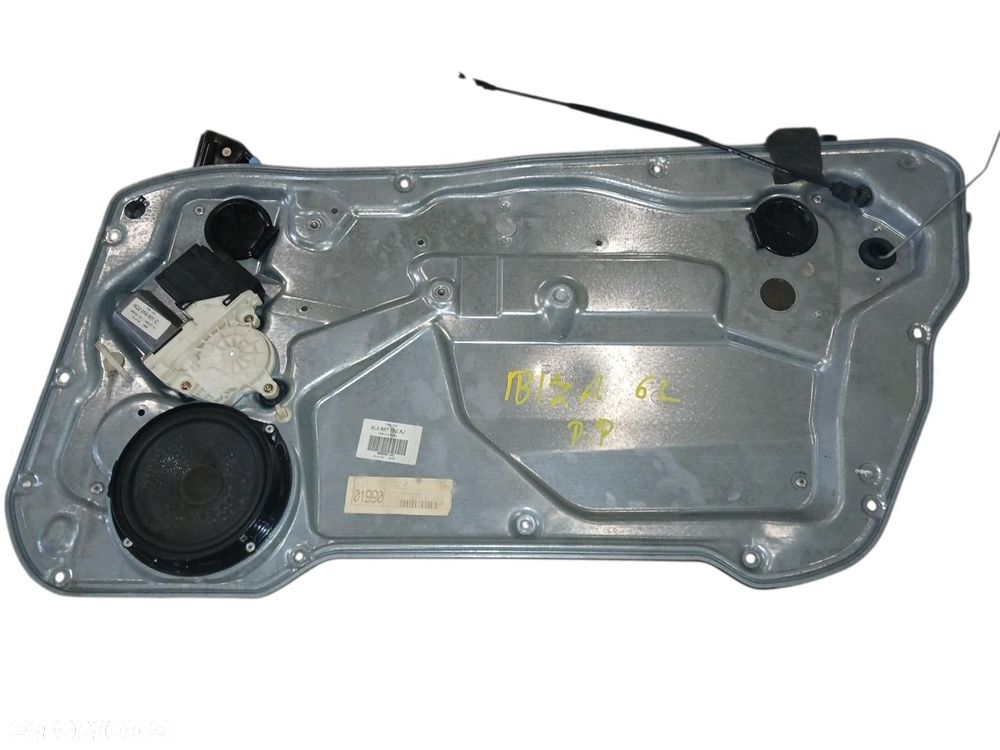 PODNOSNIK SZYBY PRAWY PRZEDNI SEAT IBIZA 6L - 1