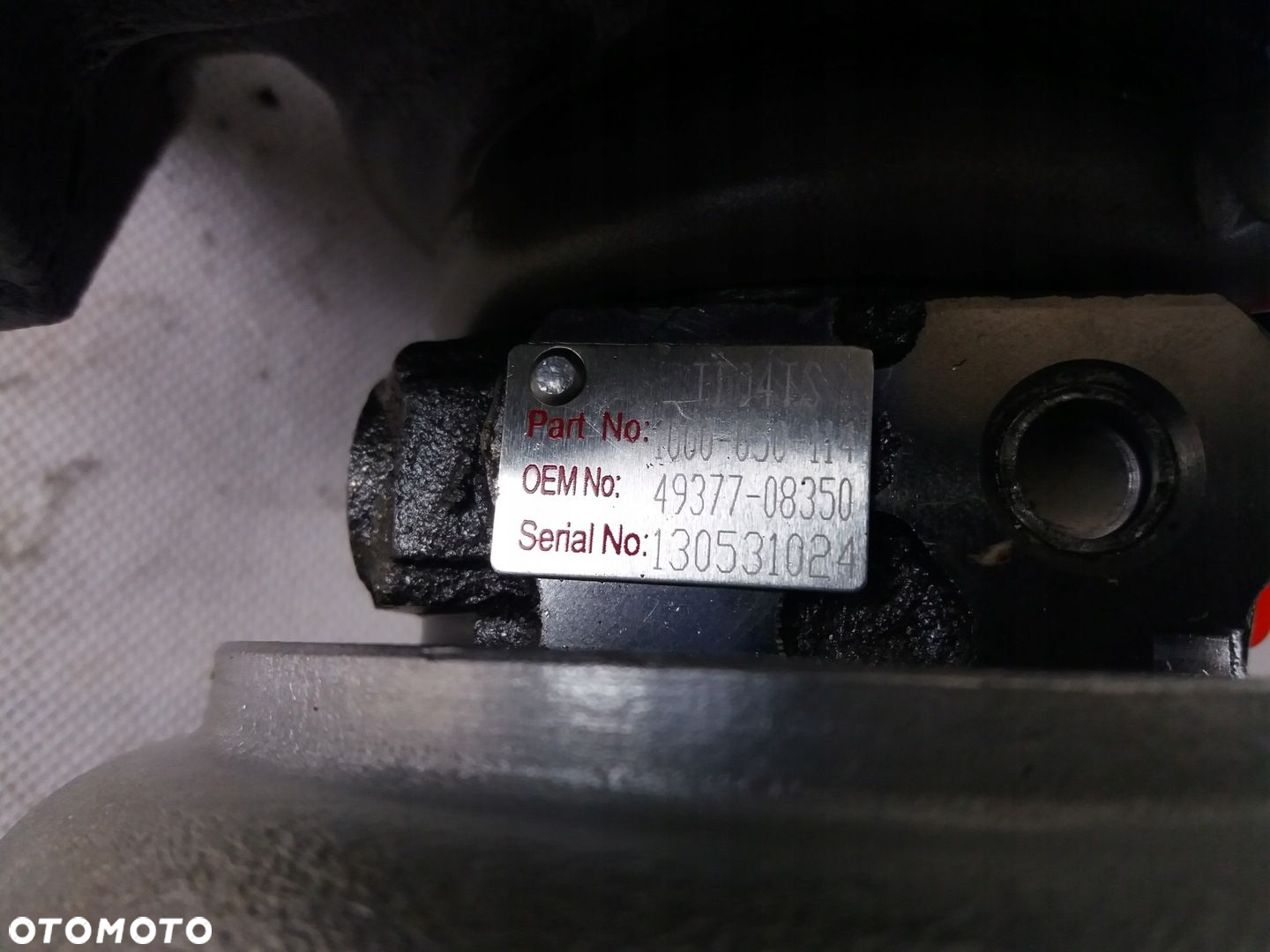 Volvo S60 V70 2.0T 180 210 KM 49377-08350 TURBINA - 5