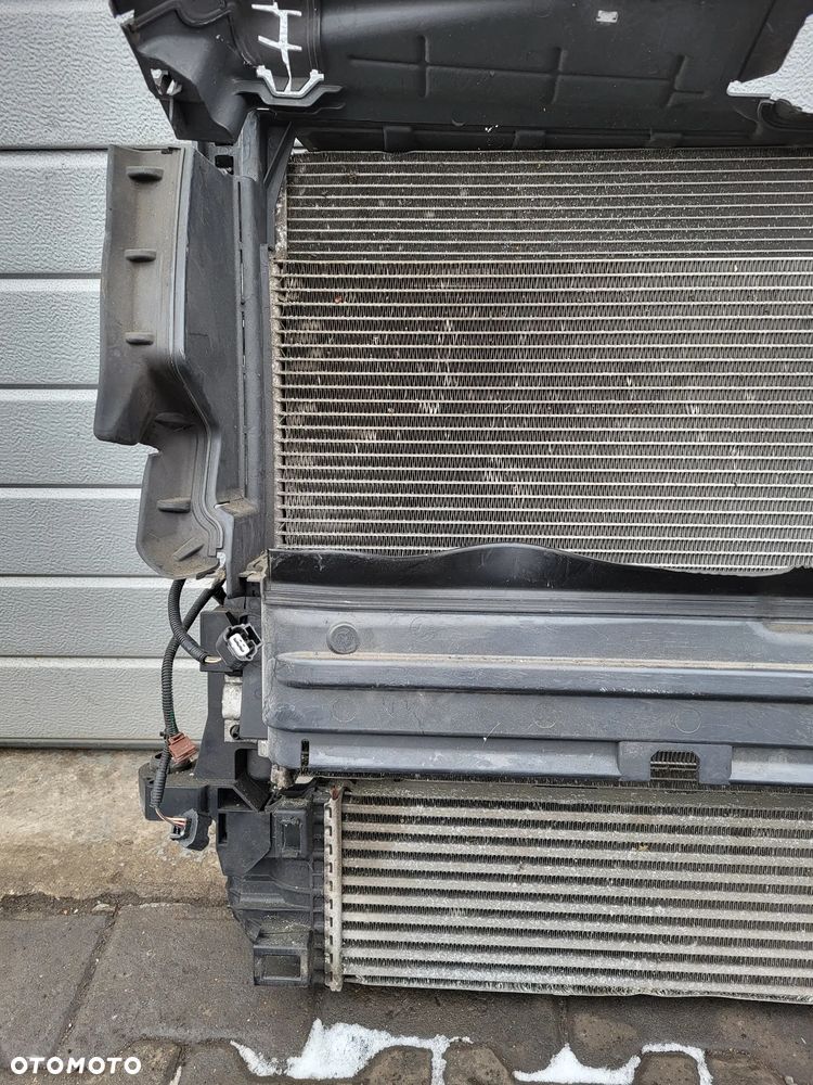 RENAULT TRAFIC 3 PAS PRZEDNI WZMOCNIENIE CHŁODNICE WENTYLATORY KOMPLET 752101525R 625001299R 921008178R - 6
