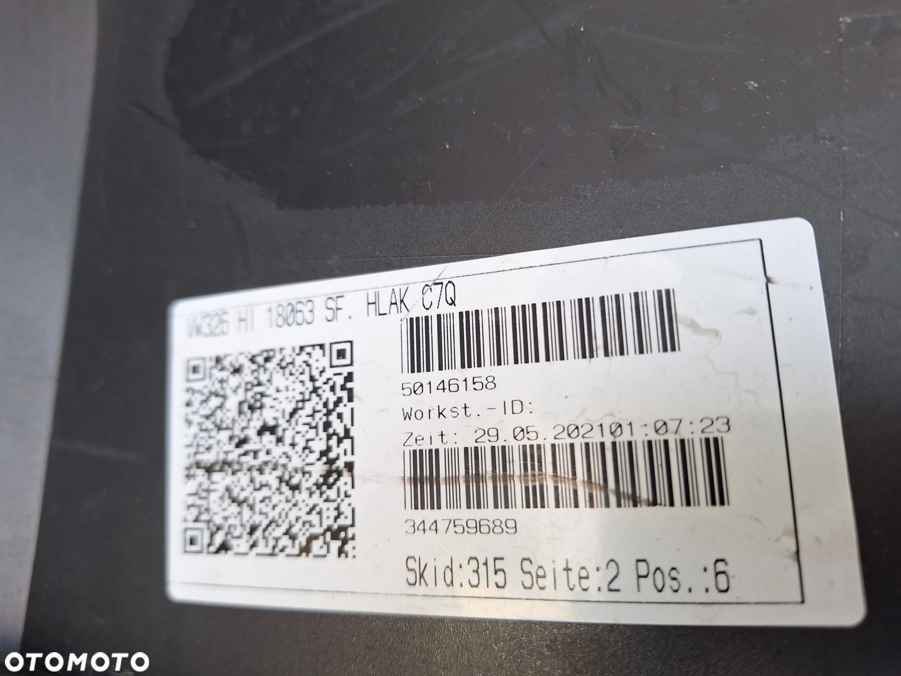 VW TIGUAN II LIFT 20- ZDERZAK TYŁ TYLNY ORYGINAŁ 5NA807417 WYSYŁKA 24H - 15