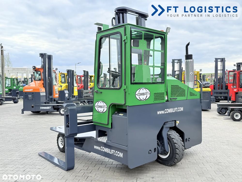 Combilift WÓZEK CZTEROKIERUNKOWY - WIELOKIERUNKOWY | COMBILIFT C4500 | DIESEL | DUPLEX 4250MM | SZEROKI POZYCJONER WIDEL | WOLNY SKOK | NOWE OPONY | PO SERWISIE | STAN IDEALNY | Szeroka oferta wózków czterokierunkowych i bocznych, dopasowanych do różnorodnych potrzeb i zastosowań - 8