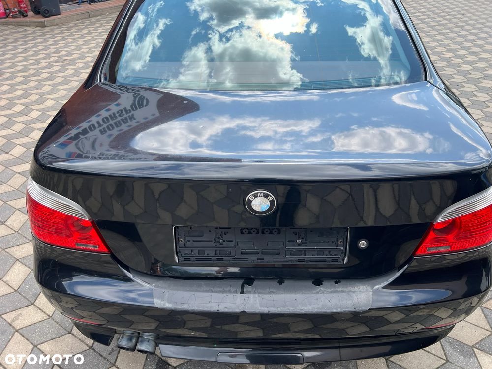 BMW E60 KLAPA BAGAŻNIKA BLACK SAPPHIRE
