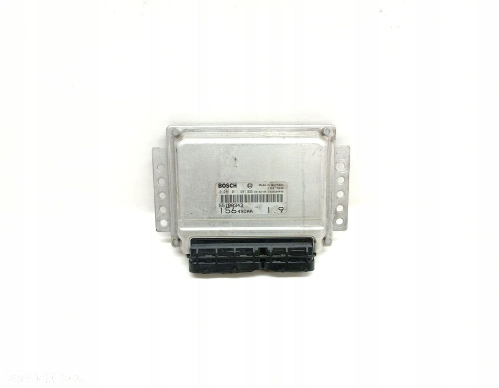 KOMPUTER SILNIKA STEROWNIK ALFA ROMEO 156 1.9 JTD 55188343 0281011491 - 1