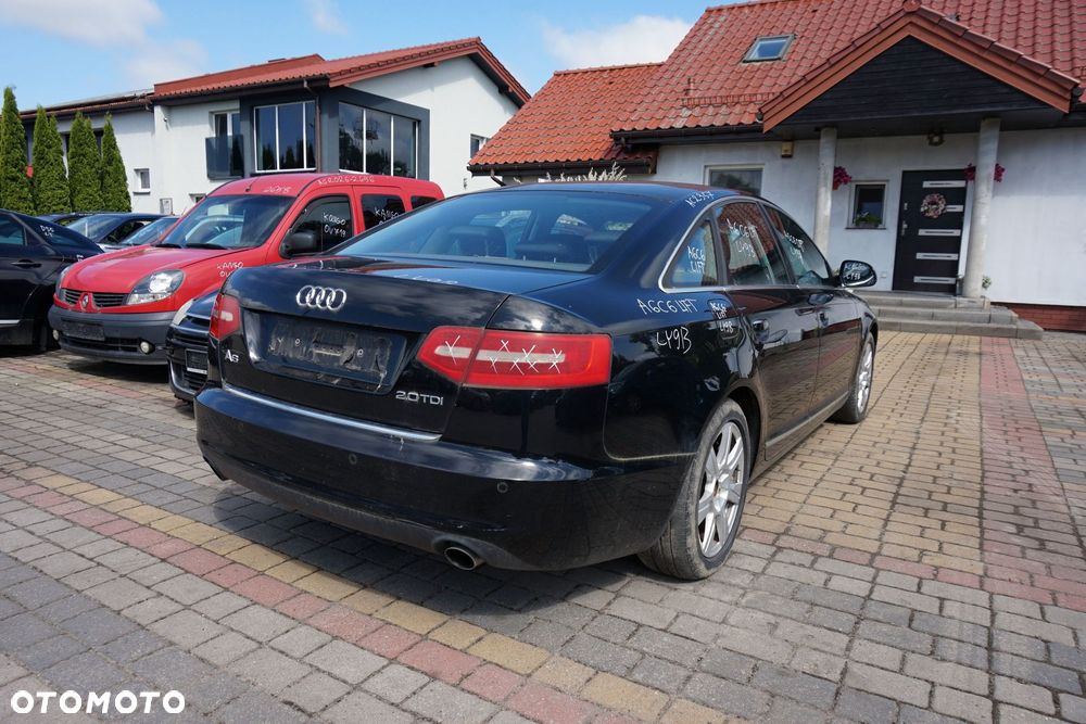 AUDI A6 C6 LIFT SEDAN 2009 LY9B 2.0 TDI CAHA 170KM HCK CZARNY na części - 5