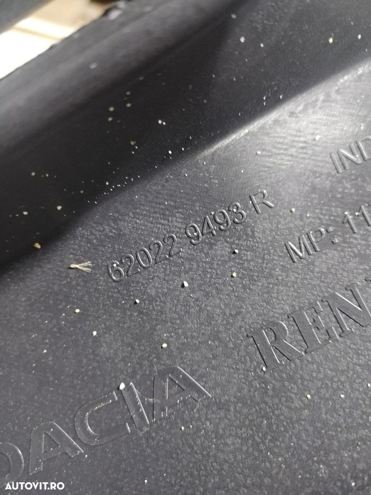 Bara fata Dacia Sandero Stepway, 2012, 2013, 2014, 2015, 2016, cod origine OE 620229493R. 10062 - 12