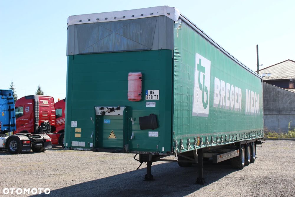 Schmitz Cargobull FIRANKA  /OSIE SCHMITZ /MEGA / DACH PODNOSZONY/ RAMA OCYNK /SERWIS FR / IDEALNY STAN / - 22