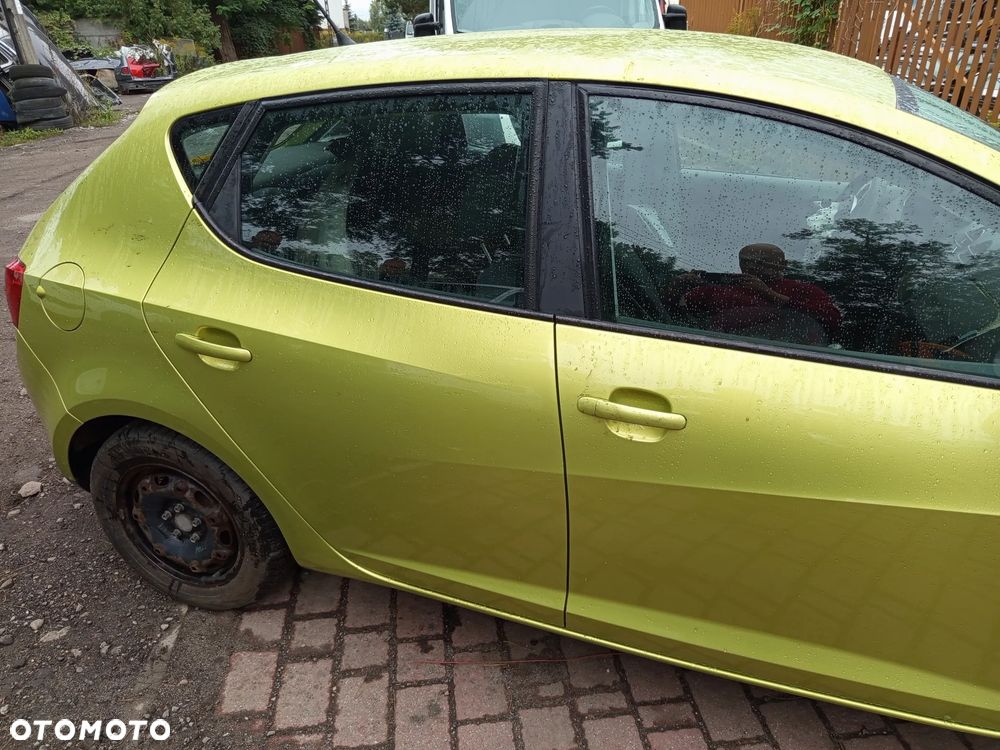SEAT IBIZA IV 08-17 5D  OSPRZĘT DRZWI ZAMEK PANEL SZYB KLAMKA SZYBA - 6