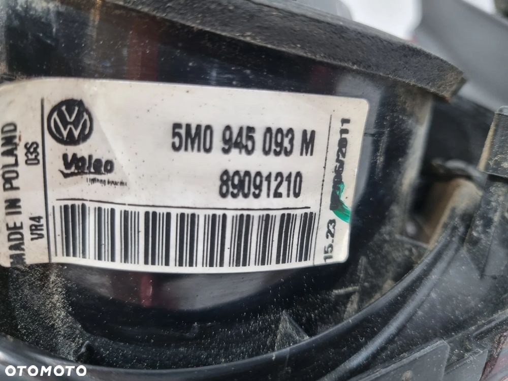 VW GOLF VI PLUS LAMPA TYŁ PRAWA LEWA 5M0945093M 5M0945094S - 6