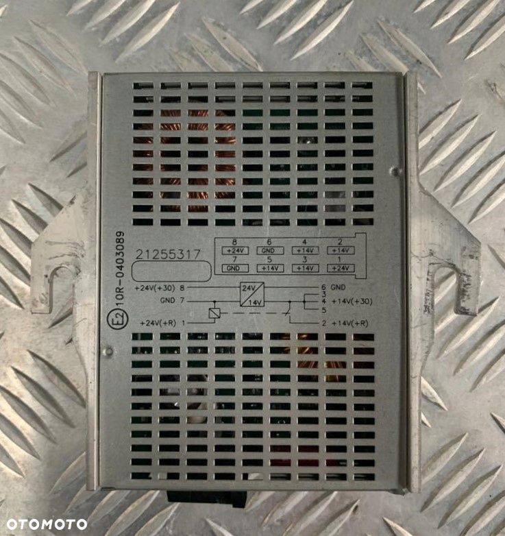PRZETWORNICA NAPIĘCIA 24V/12V RENAULT 21255317 - 1