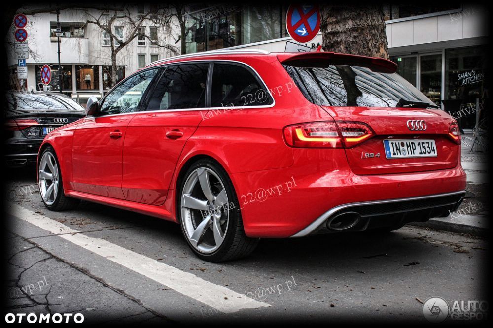 AUDI A4 S4 RS4 B8 AVANT SPOILER LOTKA PODKŁAD!!! - 8