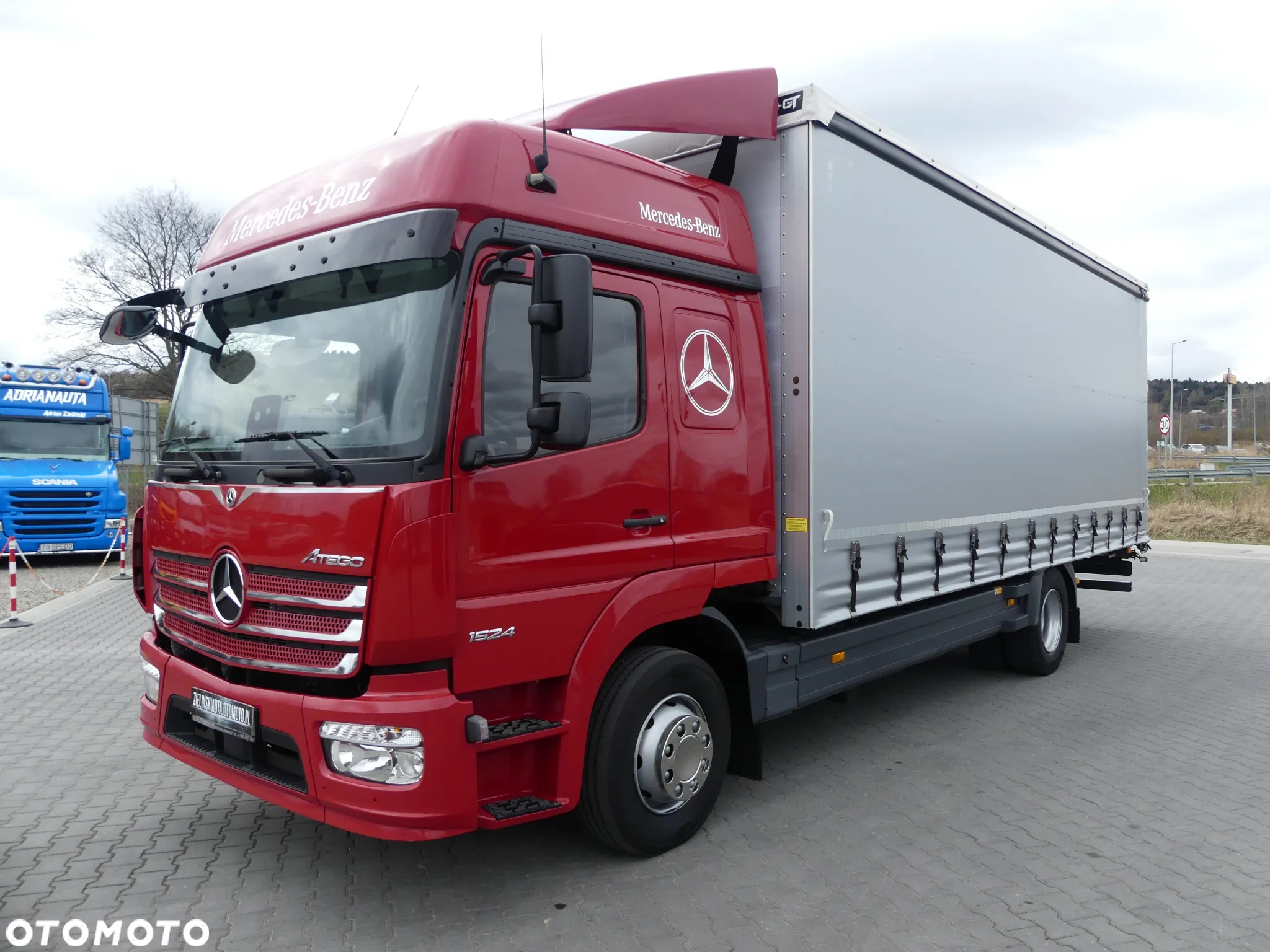 Mercedes-Benz ATEGO 1524 / FIRANKA / EURO 6 / GLOB / 6-CYLINDROWY / - 2