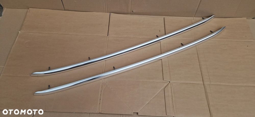 Audi A4 B9 2015- RELINGI DACHOWE LEWY PRAWY CHROM KOMPLET KOMBI AVANT